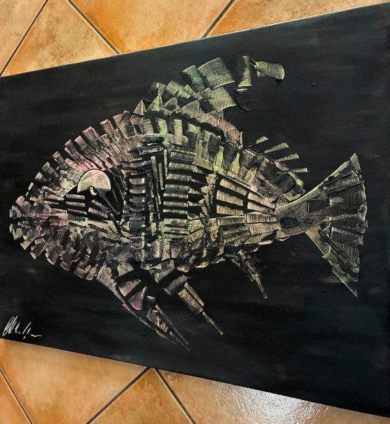 Fish2 – Paintings & Drawings, Canvas (photo 12 of 13)