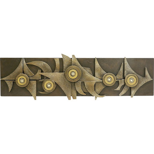 Vintage wall sculpture, 1970