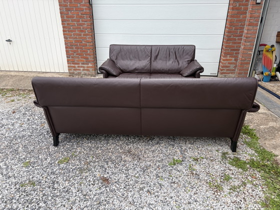 Conjunto de Sofás de Cuero Original De Sede DS-14 – Leather (photo 7 of 15)
