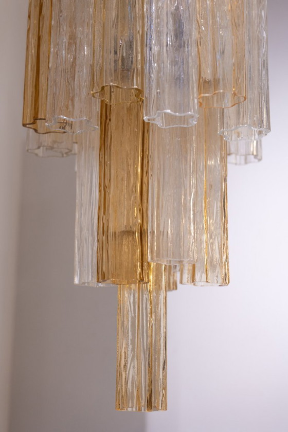 Image 1 of Venini, von. Paar Wandleuchten aus Muranoglas. 1950er-60er Jahre.