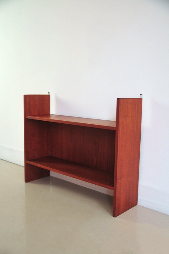 Image 1 of Danish teak wall unit