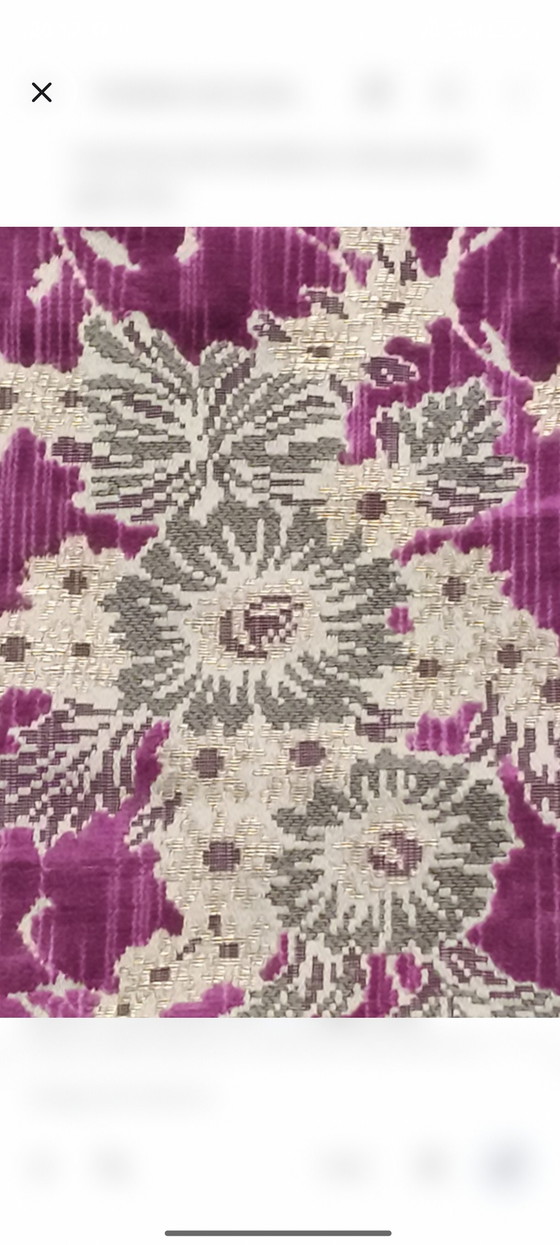 Image 1 of Velours Jacquard/Trijp neuf d'époque (10*1,32)