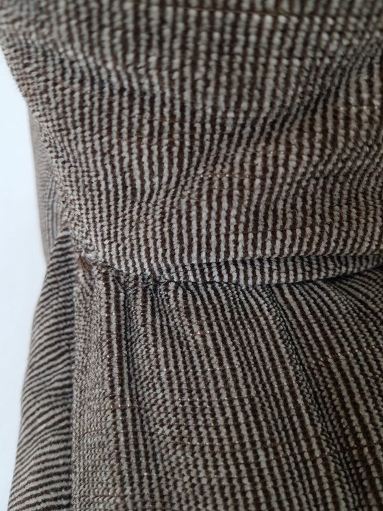 Kimba Lounge Fauteuil Michel Ducaroy Ligne Roset 2 Elementen – 2 zitsbanken, Polyester, Textile, Vintage (photo 14 of 15)
