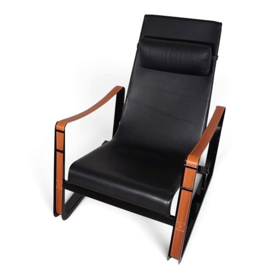 Poltrona lounge Cité di Jean Prouvé per Vitra, 1930 – Poltrone, Pelle, Metallo, Vintage (photo 11 of 21)