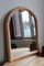 Specchio da parete ad arco in stile Art Déco color rosa cipria con cornice sagomata, anni '80 – Art Deco (photo 3 of 8)