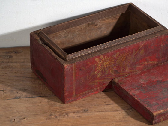 Small antique garnet red case (c.1900) #43 – Display cabinets (photo 18 of 40)