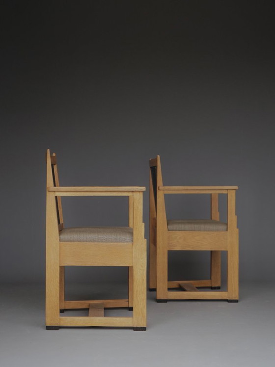 Image 1 of Fauteuils Art Déco par Cor Alons pour Winterkamp & van Putten, 1920s, Set de 2