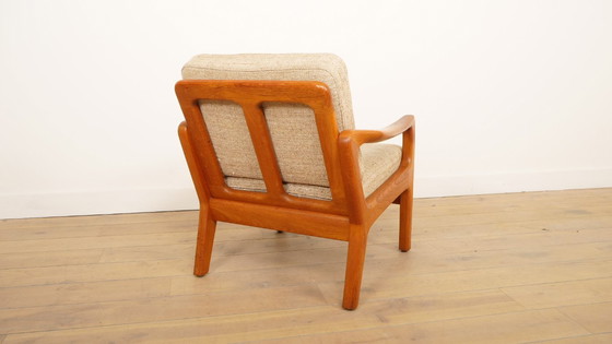 Image 1 of Poltrona lounge vintage | Teak | Crema | Juul Kristensen