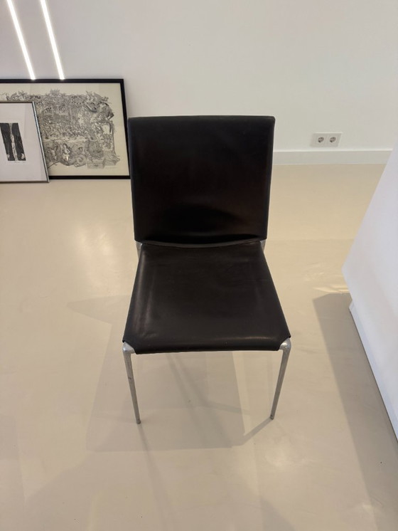 Image 1 of B&B Italia Maxalto – Esszimmerstühle „Alma“ – 6 Stück