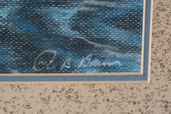 Image 1 of Krijt tekening van  Ann  Brown 