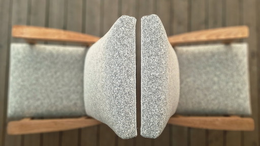 Coppia di poltrone modello "Loft" scandinave