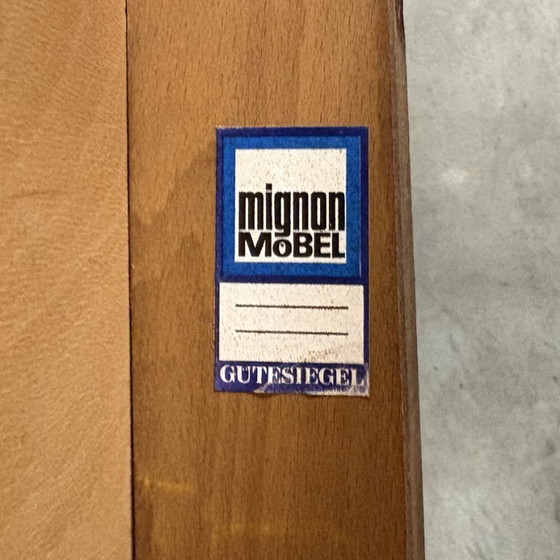 Vintage Eetkamerstoelen – Bähre Mignon Möbel – Jaren 60 – Textile (photo 18 of 18)