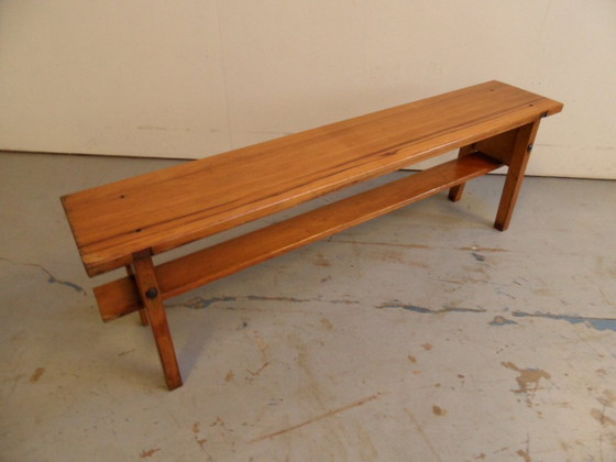 Image 1 of Vintage School Bench