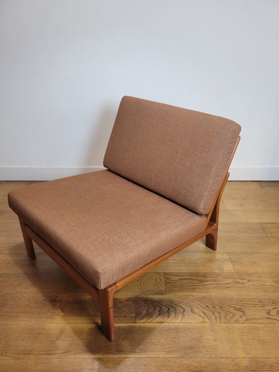 Image 1 of Vintage Danish teak armchair from Komfort, 1960