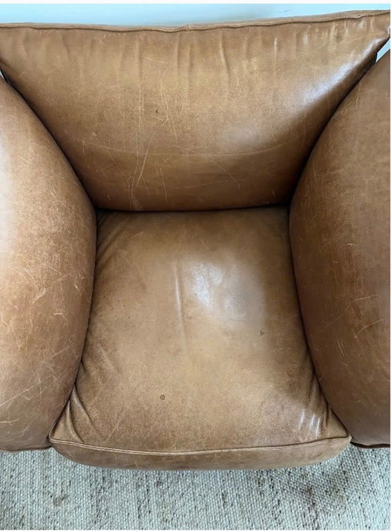 Set of 2 Jess Design My Home XL Fauteuils – Vintage Patina – Armchairs, Leather (photo 6 of 9)