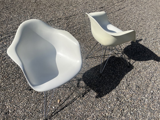 Image 1 of Eetkamerstoel DAR chroom onderstel cotone bianco