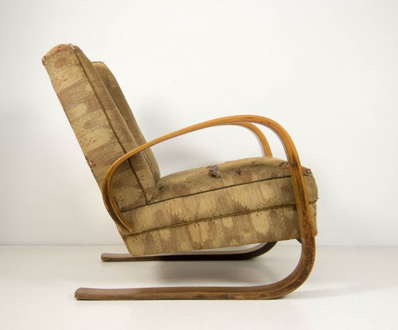 Image 1 of Poltrona Tank di Miroslav Navratil, in legno curvato laminato, anni '30.