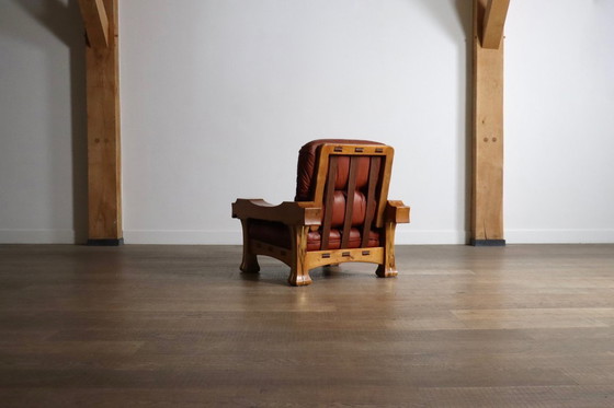 Image 1 of Hussar lounge chair by Luciano Frigerio, Italy 1970s