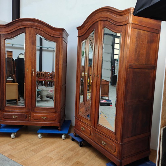 Image 1 of Set di armadi vintage, armadi, armadi a specchio, smontabili