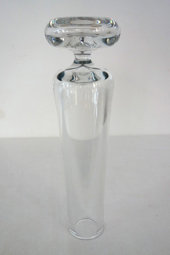 Image 1 of Baccarat Kristall-Soliflore-Vase, Höhe 29 cm