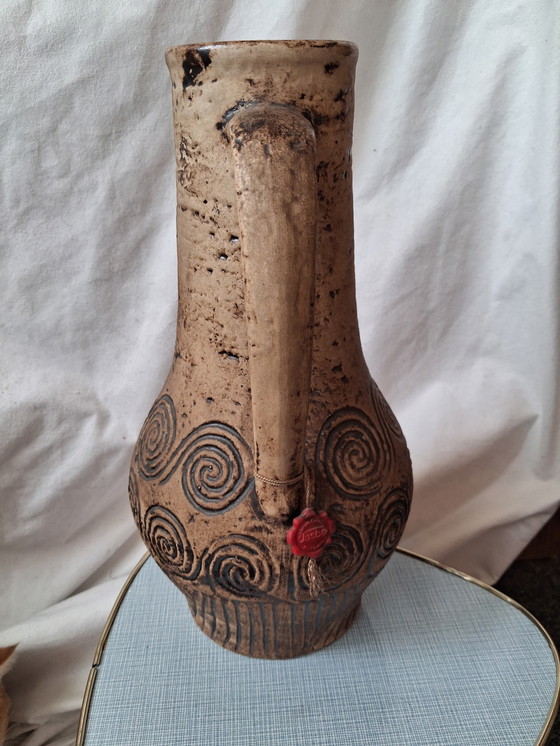 Image 1 of Jasba jug vase/1965/series Aztec, no.250/30 