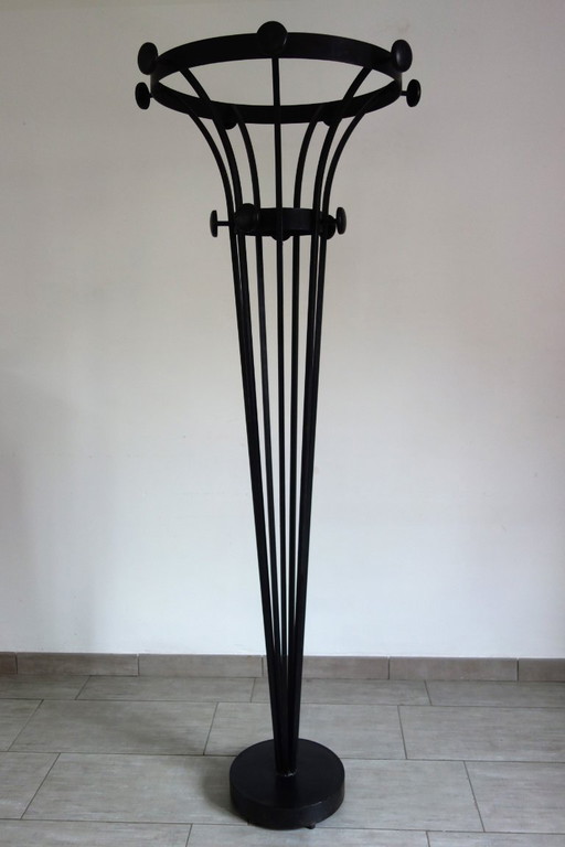 Zeldzame metalen kapstok uit de jaren 50, Frankrijk