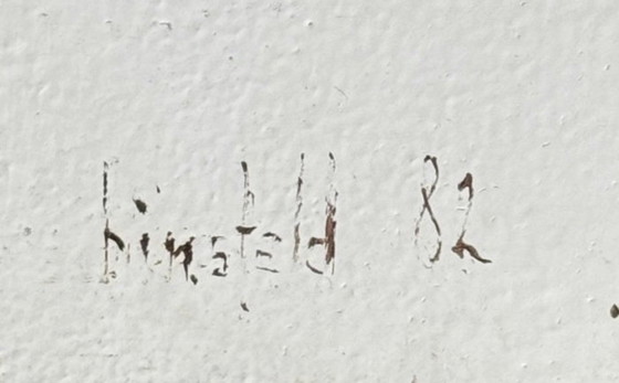 Image 1 of Nicolas Binsfeld - Magnificent portrait of Andy Warhol from 1982 