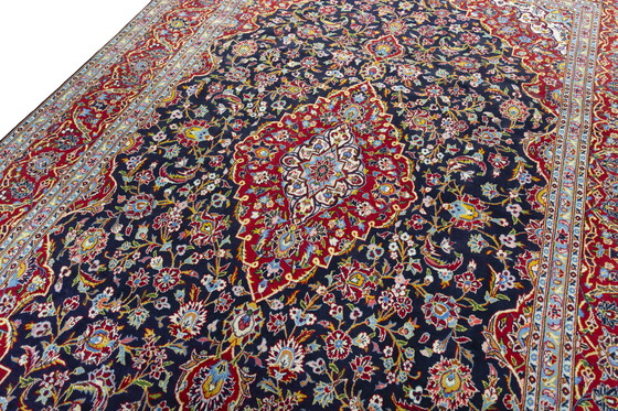 Image 1 of Handgeknüpfter Orientteppich - Kashan 391 x 250 cm