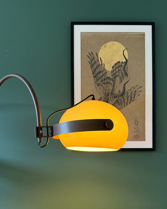 Image 1 of Lampe à arc double vintage par Dijkstra Lampen