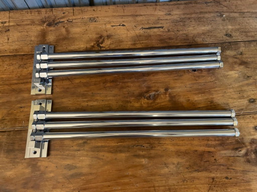 Duschstange Duschablage Art Deco 1930 Französisch