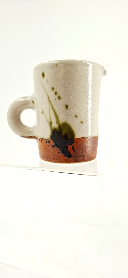 Small stoneware pitcher — La Colombe Pottery, 1970s