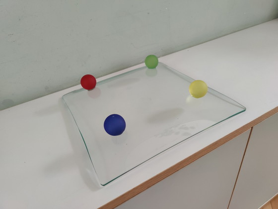Image 1 of Glass fruit bowl by Montana Design, 1980s