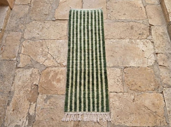 Image 1 of Handgewebter marokkanischer Läuferteppich 300 cm x 70 cm