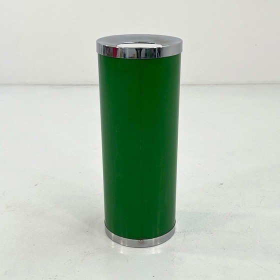 Image 1 of Portaombrelli verde in metallo, anni '70