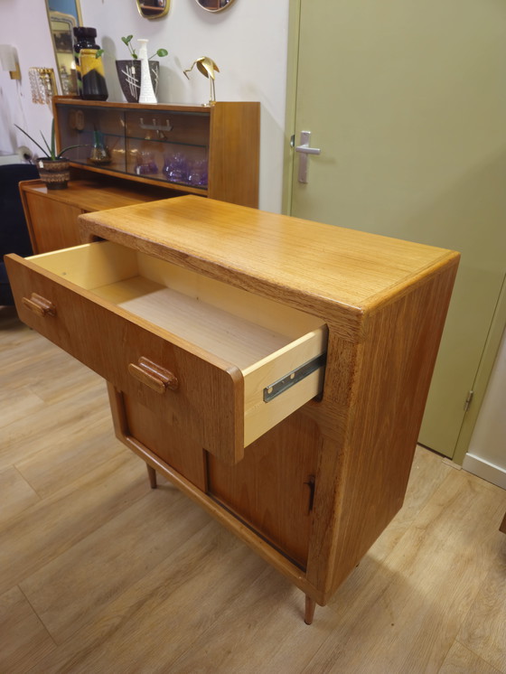 Image 1 of Vintage Silkeborg Armadio Cassettiera Porte scorrevoli Armadio