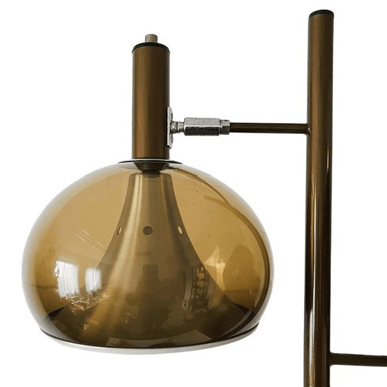 Image 1 of Lampadaire Dijkstra de style futuriste des années 1970, avec spots intégrés