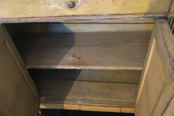 Gustaviaans beschilderd buffet/dressoir, Zweden 1780 – Wood (photo 17 of 21)