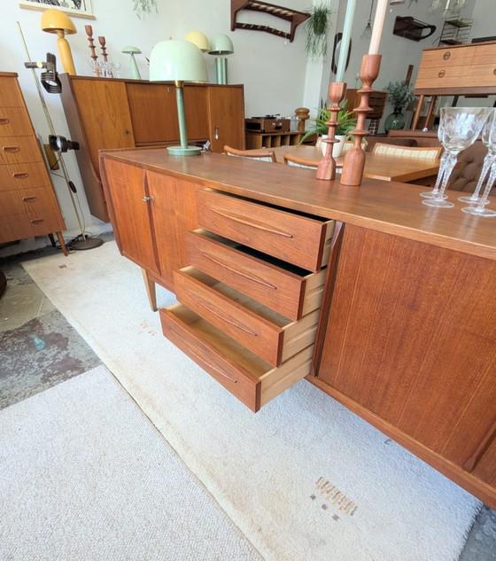 Image 1 of Vintage sideboard, dressoir van Gustav Sänger.