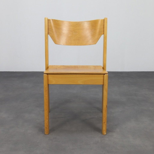 Ensemble de 6 chaises de salle à manger, 1970