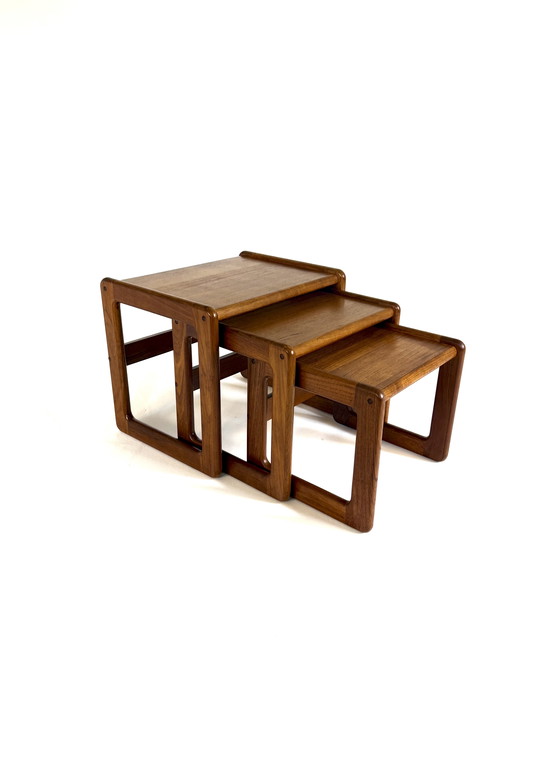Image 1 of Vintage teak mimi set, Salin Nyborg '70