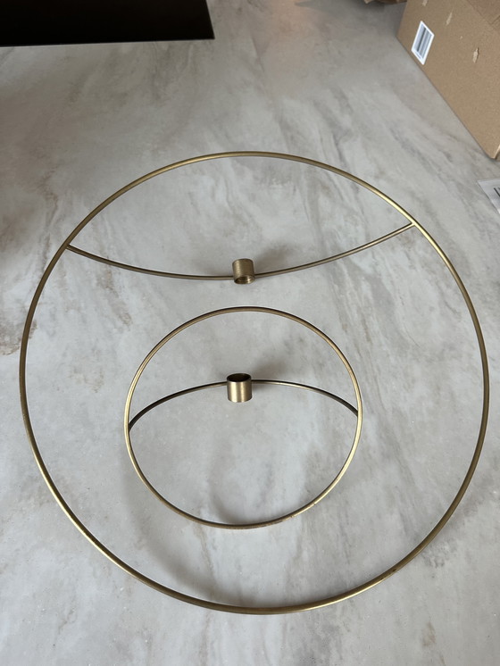 Image 1 of 2x POV Circle L & S Messing-Kerzenhalter