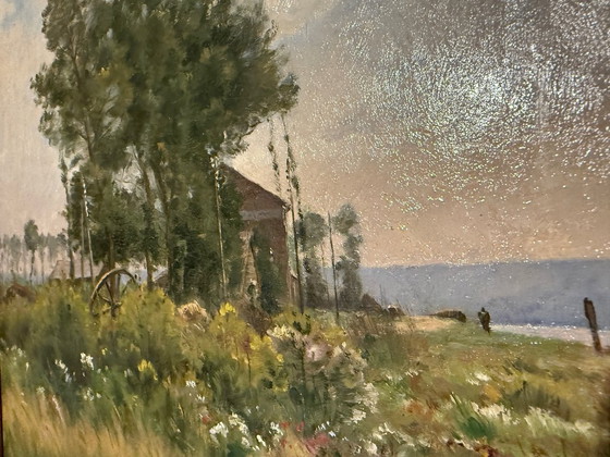 Image 1 of Mario Carl-Rosa (1853-1913) - 19th century oil painting