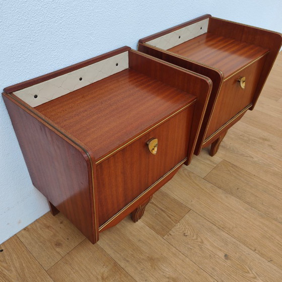 Image 1 of Vintage Nightstands, Side Tables, Small Side Tables Set