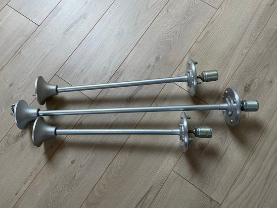Ansorg Industriële Hanglampen (4x) – Aluminium (photo 9 of 14)