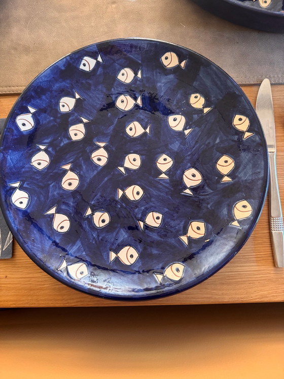 Stoviglie blu cobalto con pesci – El Sol, Ceramica (photo 5 of 9)