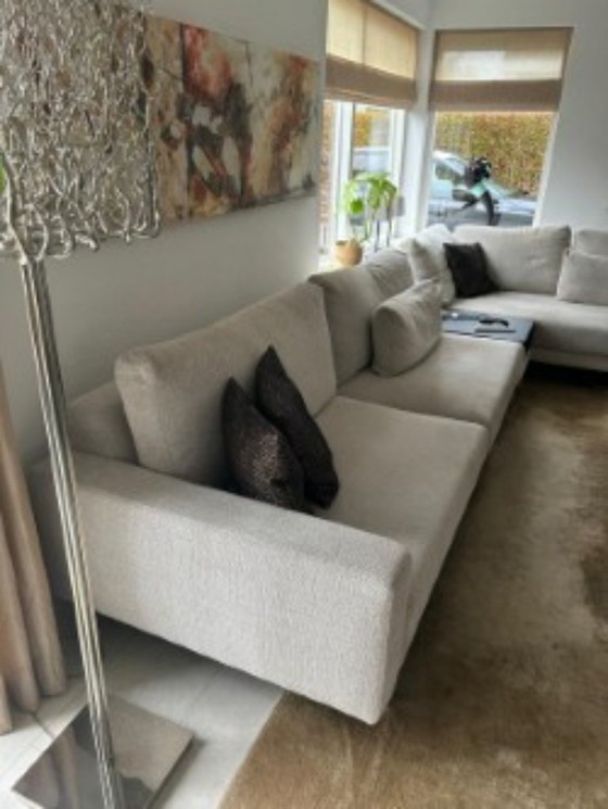 Image 1 of hoekbank Cartel Living Nano-lounge met bijpassende salontafel