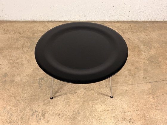 Image 1 of CTM Coffee Table in Black Ash Wood by Charles and Ray Eames for Vitra, 2000s