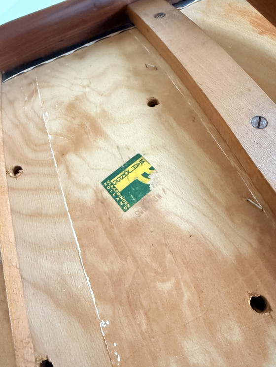 Image 1 of Set van 6 vintage mix & match eetkamerstoelen ‘60