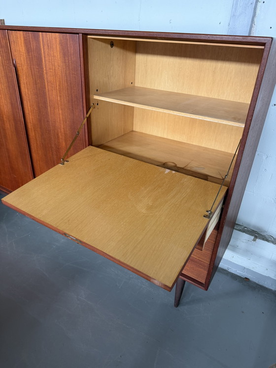 Credenza alta in teak vintage, design Riestenpatt. – Credenze alte, Wood (photo 4 of 8)