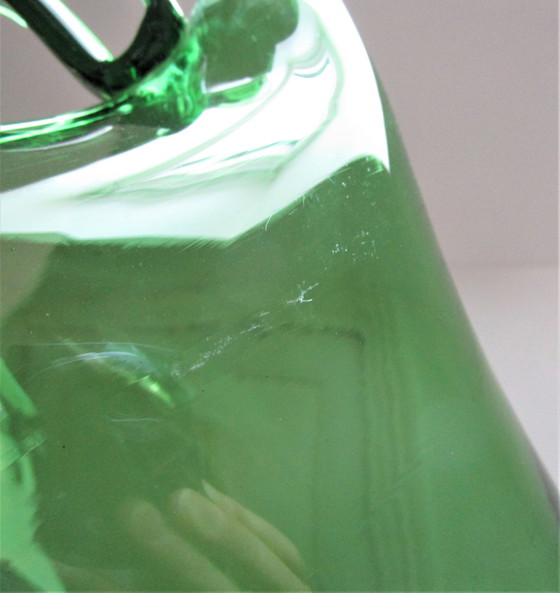Image 1 of Pitcher empoli blown glass italy year 60
